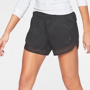 athlete mesh racer run short 4.5"